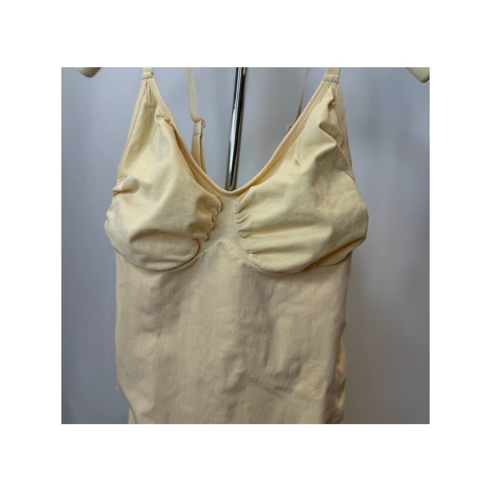 NWT - Seamless Thong Bodysuit with Adjustable Straps – Nude – Size L/XL